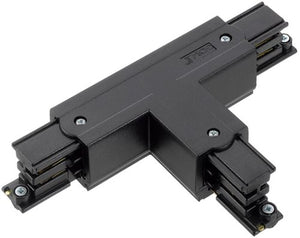 Enzo t-stuk rechts vast 90gr tbv. rail 3-fasen zwart - 5050065