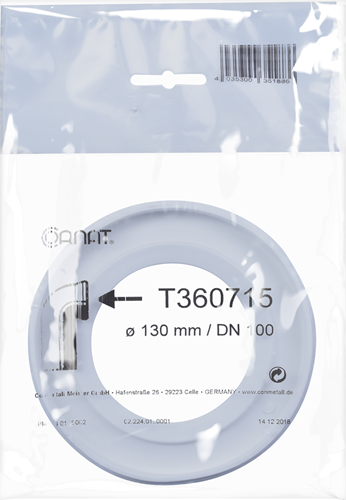Load image into Gallery viewer, Cornat lipdichting aansluitingbuis mof wc - t360715
