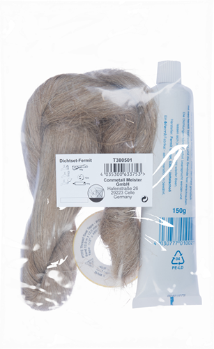 Load image into Gallery viewer, Cornat dichtingset hennep+neofermit+teflon - t380501

