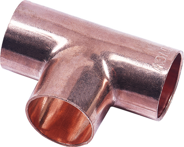Cornat cu-soldeer t-stuk 15mm (10st) - t563015