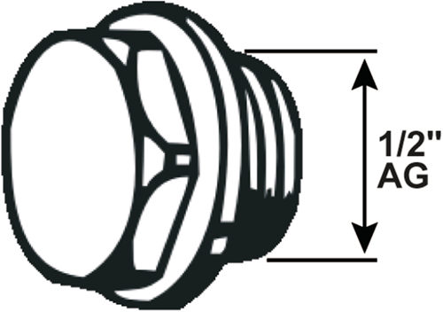 Cornat stop voor radiator 1 2 zelfdichtend - t591520