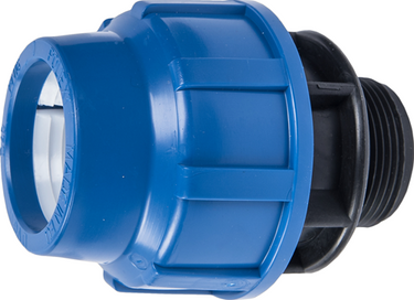 Cornat pe-verloopstuk 40mmv x 1''m - t610135
