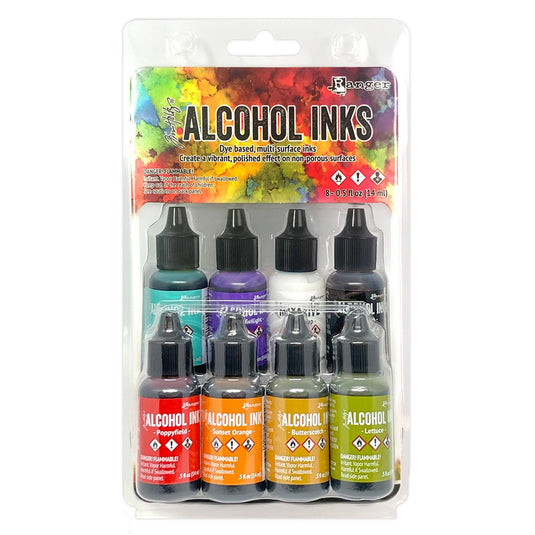 Ranger ink ranger • tim holtz alcohol inks spectrum classic 14ml x 8pcs