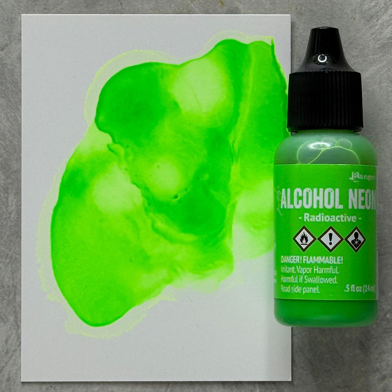 Load image into Gallery viewer, Ranger ink ranger • tim holtz alcohol neon ink radioactive 14m
