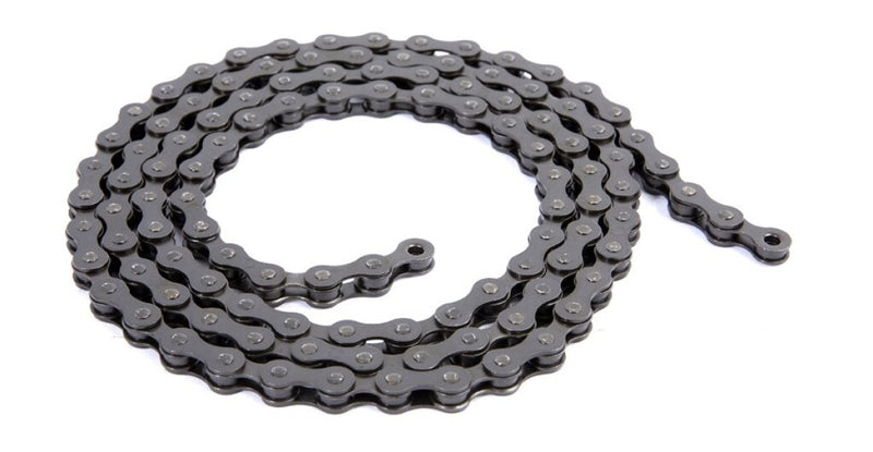 Load image into Gallery viewer, Taya Ketting 408h 1 2x3 32 1-speed zwart zwart 112 schakels hangkaart
