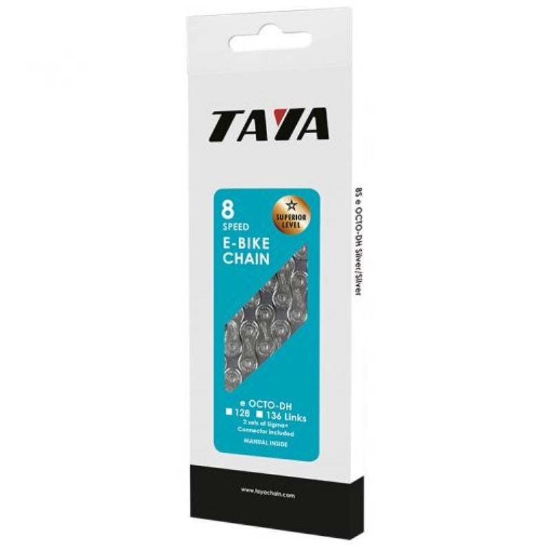 Load image into Gallery viewer, Taya ketting octo-dh 1 2x3 32x136 e-bike, 7-8 speed, zilver
