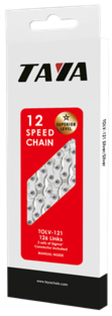 Buzaglo taya ketting tolv-121 1 2x5 64x126, 12 speed, zilver