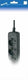 Enzo tcd ra 6-voudig 5m snoer zwart - 6672632
