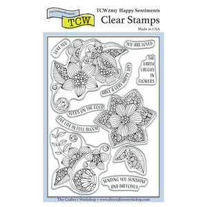 The crafter's workshop • stamp set blije gevoelens 4x6
