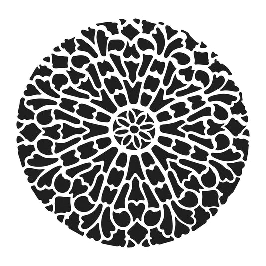 The crafter's workshop • sjabloon old circle 30,5x30,5cm