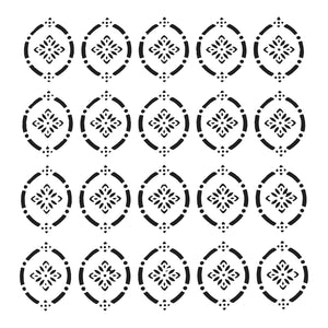 The crafter's workshop • sjabloon pointelle 15,2x15,2cm