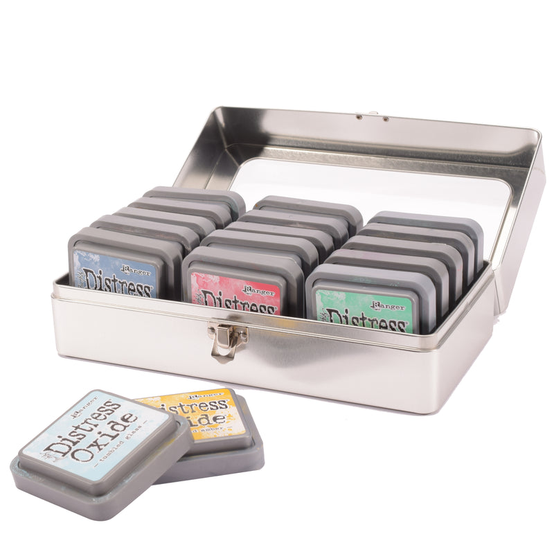 Load image into Gallery viewer, Ranger ink ranger • tim holtz distress ink pad storage tin
