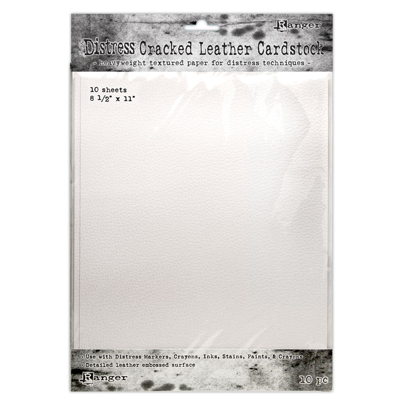 Load image into Gallery viewer, Ranger ink ranger • tim holtz distress cracked leather cardstock
