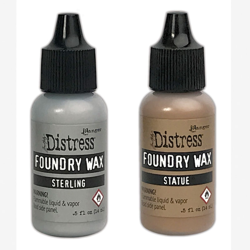 Load image into Gallery viewer, Ranger ink ranger • distress foundry wax kit 2 sterling statue
