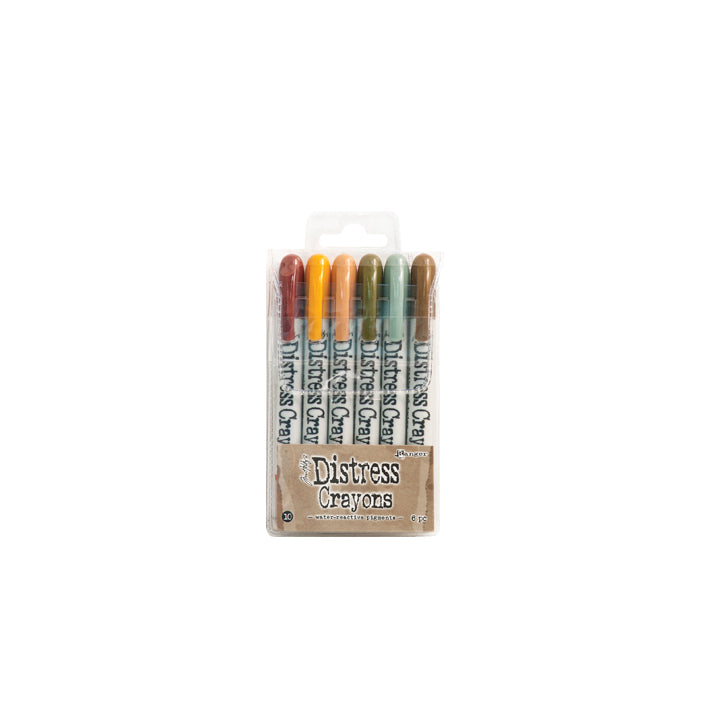 Load image into Gallery viewer, Ranger ink ranger • tim holtz distress crayons set 10 6st.

