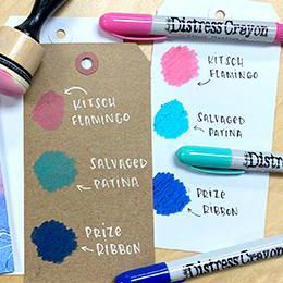 Load image into Gallery viewer, Ranger ink ranger • tim holtz distress crayons set 12 3st.
