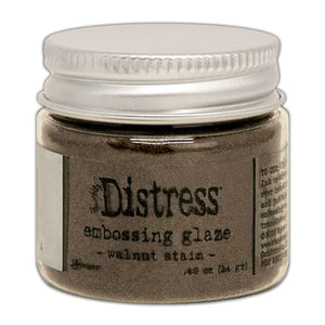 Ranger ink ranger • tim holtz distress embossing glaze walnut stain