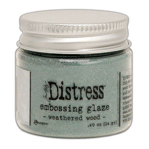 Ranger ink ranger • tim holtz distress embossing glaze weathered wood