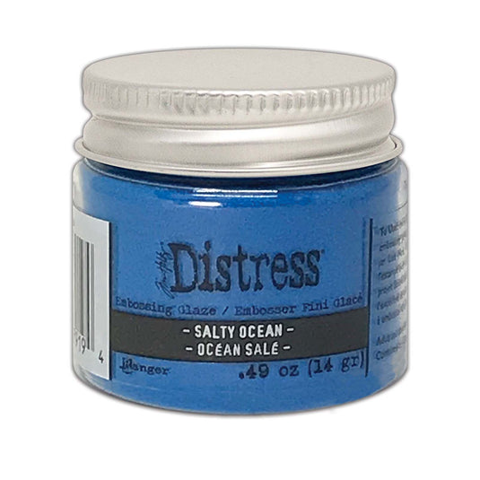 Ranger ink ranger • tim holtz distress embossing glaze salty ocean