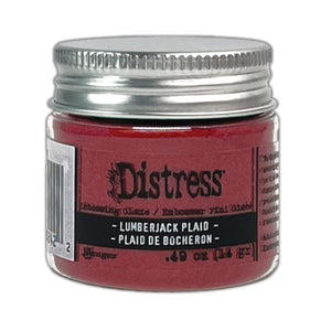 Ranger ink ranger • tim holtz distress embossing glaze lumberjack plaid