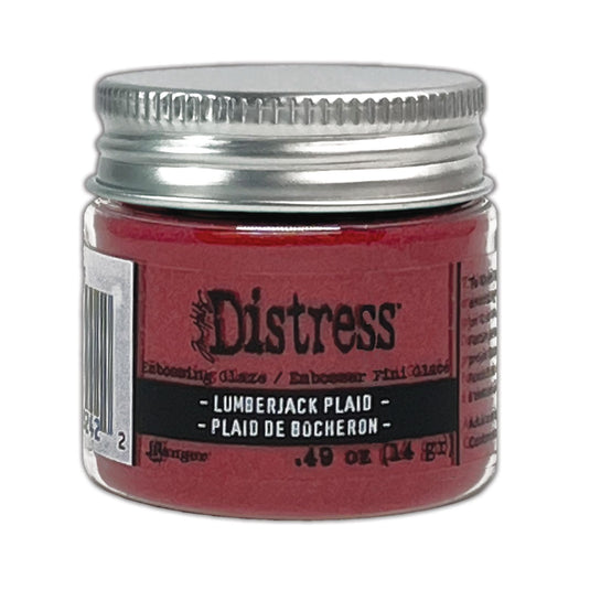 Ranger ink ranger • tim holtz distress embossing glaze lumberjack plaid