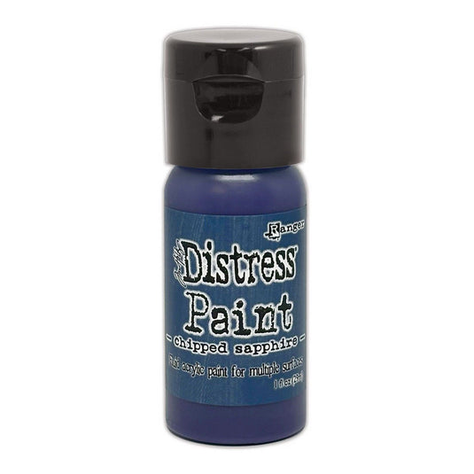 Ranger ink ranger • tim holtz distress flip cap paint chipped sapphire
