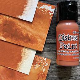 Load image into Gallery viewer, Ranger ink ranger • tim holtz distress paint crackling campfire
