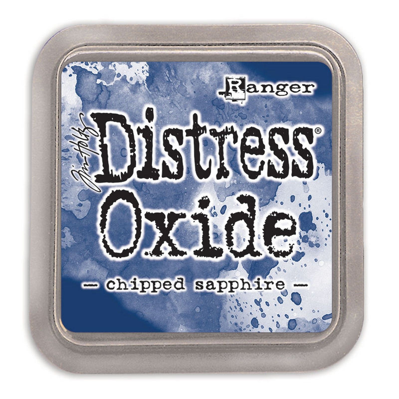 Load image into Gallery viewer, Ranger ink ranger • tim holtz distress oxide ink pad chipped sapphire
