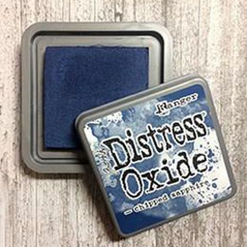Load image into Gallery viewer, Ranger ink ranger • tim holtz distress oxide ink pad chipped sapphire
