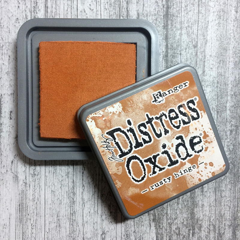 Load image into Gallery viewer, Ranger ink ranger • tim holtz distress oxide ink pad rusty hinge
