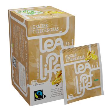 Tea of life ginger lemongrass infusion (100x1,25gr)