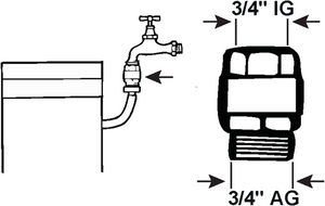 Cornat beluchtingsventiel slangaansl. 3 4 - tec306302