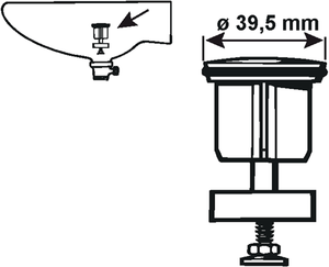 Cornat afvoerkegel excenter-afloop 1 1 4 - tec317409