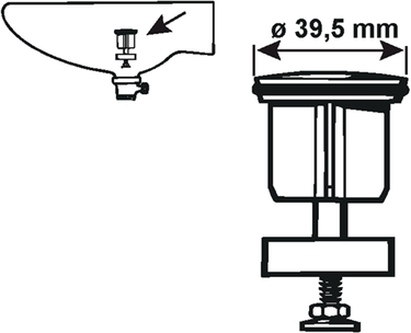 Cornat afvoerkegel excenter-afloop 1 1 4 - tec317409