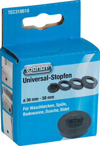 Load image into Gallery viewer, Cornat universele afvoerstop 36-58mm - tec318610
