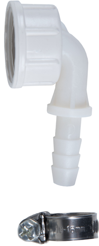 Load image into Gallery viewer, Cornat hoek-schroefverbinding 3 8 pvc - tec357301
