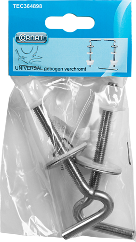 Load image into Gallery viewer, Cornat wc-bril bevestigingset exclusiv ch - tec364898
