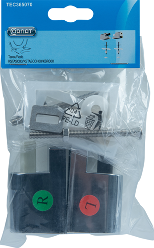 Cornat wc-bril bevestigingset tarox roda - tec365070