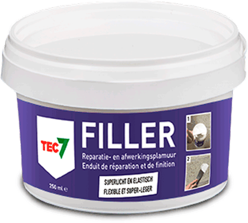 Laden Sie das Bild in Galerie -Viewer, Tec7 filler pot alles-in-één vulmiddel en afwerkingsplamuur 250ml - 601025000
