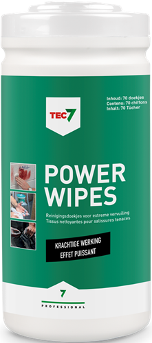 ギャラリービューアに画像をロードする, Tec7 powerwipes reinigingsdoekjes 70 doekjes - 467030000
