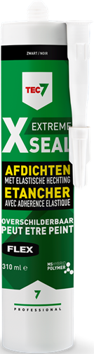 Cargue la imagen en el visor de la galería, Tec7 x-seal zwart, patroon, 310 ml | alles en overal afdichten - 528013000
