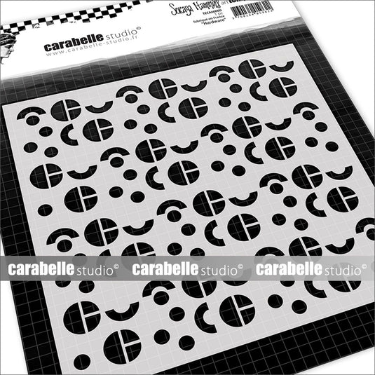 Carabelle studio • sjabloon square hardware 15.24cm