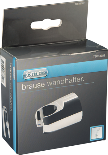 Cornat wandhouder douchekop rond ch - tecb3382