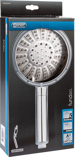 Cornat handdouche fundao 5s chroom - tecb3475