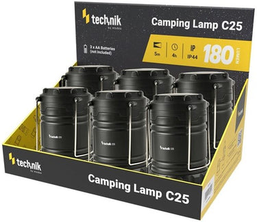 Enzo technik led campinglamp 3xaa 180 lumen - 5720190