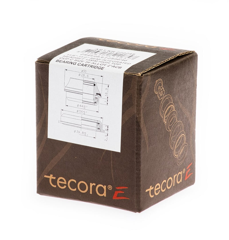 Load image into Gallery viewer, Tecora e balhoofdstel 1 1 8 1 1 2 inch semigeintegr.45-45 zwart
