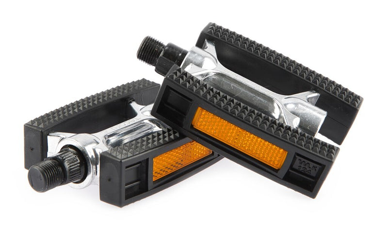 Load image into Gallery viewer, Tecora stel hybride pedalen alu kaart
