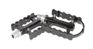 Tecora e tecmulti pedaalset aluminium multigrip zwart op kaart