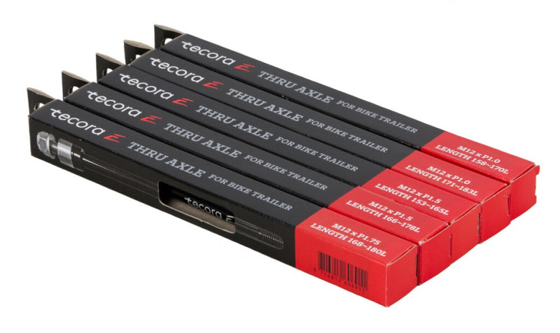 Afbeelding laden in galerijviewer, Tecora e steekas trailer m12 p1,5 153-165mm alu zwart
