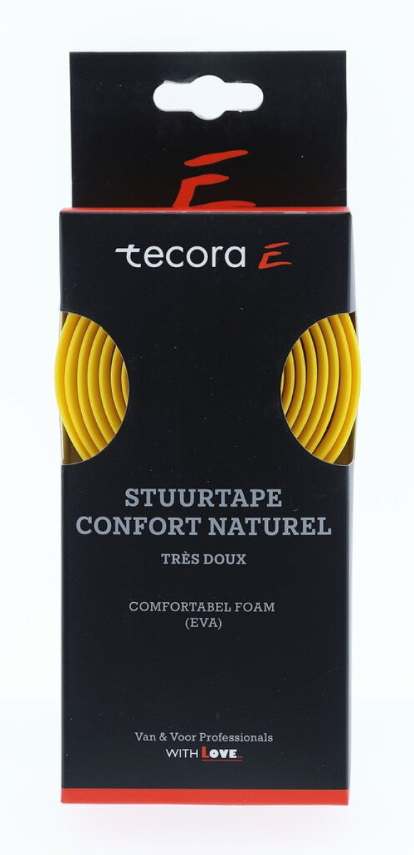 Load image into Gallery viewer, Tecora  e stuurlint confort naturel, ø2,5x30mm, 1.8m, geel
